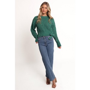 Petal and Pup Birdie Tie Side Knit Sweater - 1 of 4