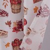 Kate Aurora Autumn Harvest Apple Pie & Cider Rod Pocket 3 Piece Cafe Kitchen Curtain Tier & Valance Set - image 2 of 4