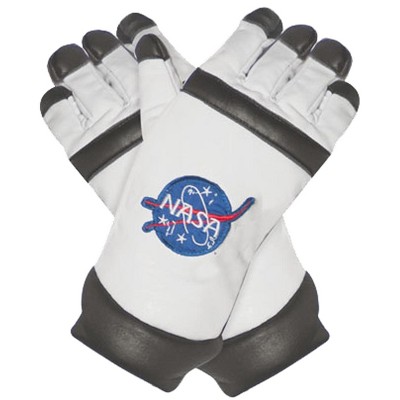 Underwraps Costumes Astronaut Child Gloves (White)