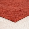Hastings Home 2-Pc Reversible Soft Cotton Bathroom Mats - Brick - 4 of 4