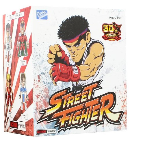 The Loyal Subjects Street Fighter Series 1 Blind Box 3 Action Vinyl One Random Target - shippudens cafehangout center roblox