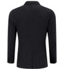 Men's Casual Sport Coat Lightweight Linen Blazer One Button Business Suit Jackets Stylish Daily Suits - 3 of 4