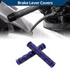 Unique Bargains 3/8" 10mm Universal Brake Lever Cover Non Slip Rubber for Motorcycle Scooter Bicycle Bike 1 Pair - 2 of 4