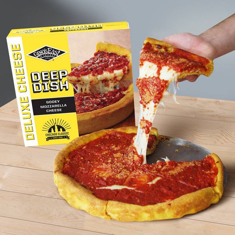 Gino's East Deep Dish Cheese Frozen Pizza - 32oz, 3 of 6