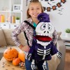 Northlight Musical Animated Skeleton Children's Halloween Trick or Treat Bag - 2 of 4