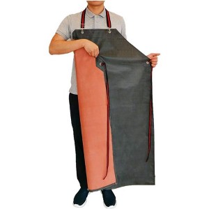 Maison Products Rubber Apron, Waterproof Chemical Resistant Apron, Adjustable Apron for DishWashing, Cleaning Fish, Gardening, Labs, Butcher, Grooming - 1 of 4