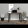 Colombo Computer Desk Brown - Boahaus: Modern Style, Adult Assembly, Scratch-Resistant Surface - 2 of 4