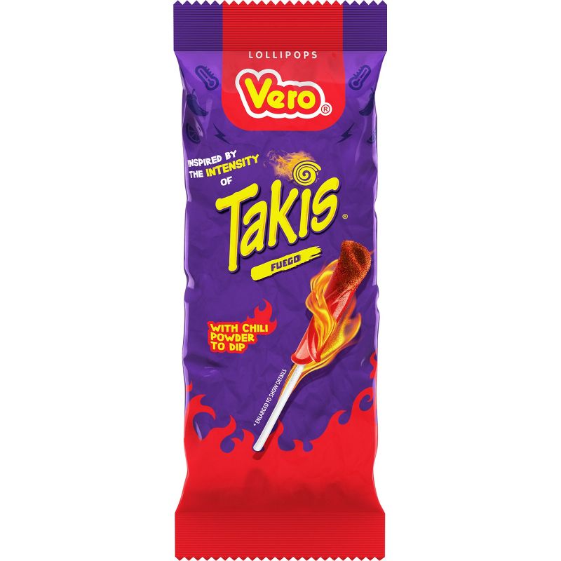 Vero Candy Takis Lollipop - 5ct, 4 of 8