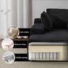 Whisen 2-Piece L-Shaped Sectional Compression Sofa with Soft Corduroy Fabric, No Assembly Required - 3 of 4