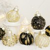 25Pcs Christmas Balls Ornaments Set, Shatterproof Christmas Tree Decorations Hanging Baubles for Holiday Wedding Party, 2.36 Inch - 3 of 4
