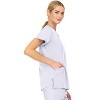 Medichic Women's Eleanor 3-Pocket Stretch V-Neck Scrub Top - 3 of 3