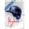 Trends International MLB New York Yankees - Drip Helmet 20 Unframed Wall Poster Prints - 3 of 4