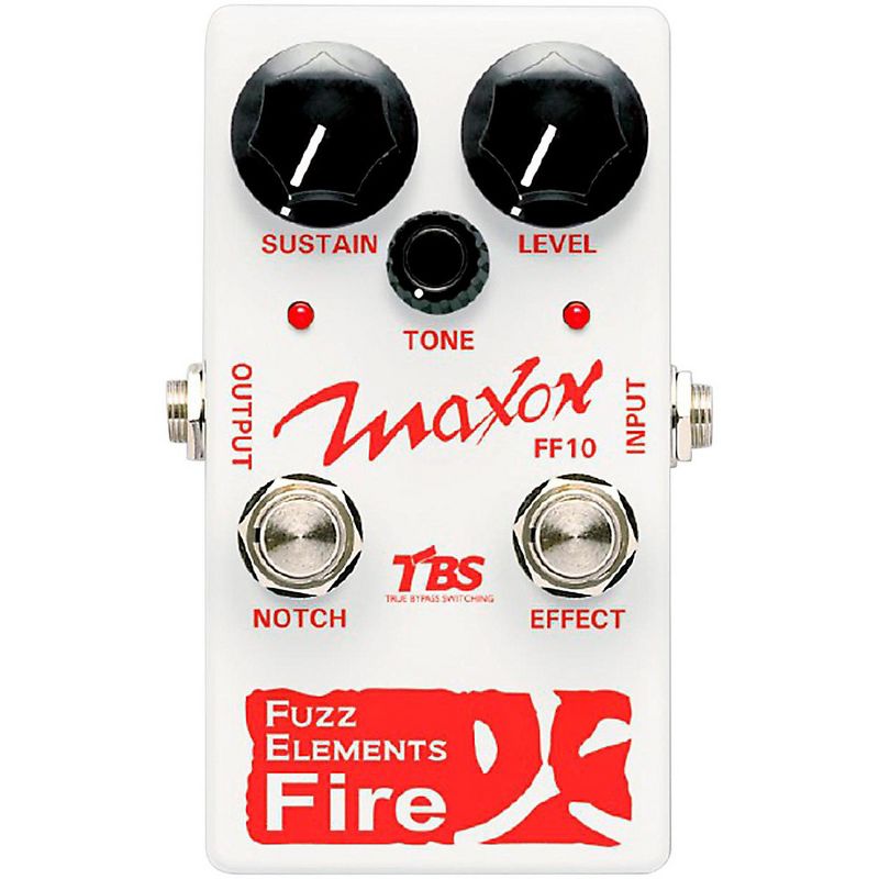 Maxon Fuzz Elements Fire Guitar Fuzz Pedal, 1 of 2