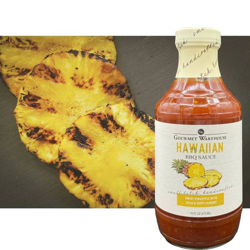 Gourmet Warehouse Hawaiian BBQ Sauce - 16oz, 3 of 8