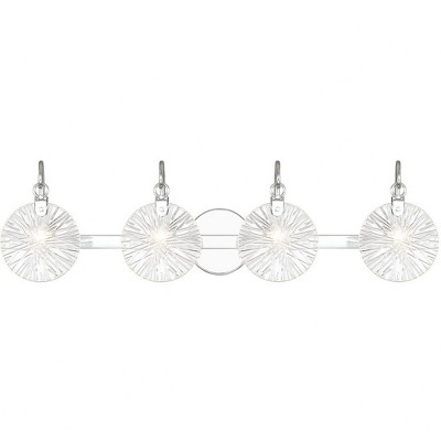 Savoy House Addison 4 - Light Vanity in  Polished Chrome