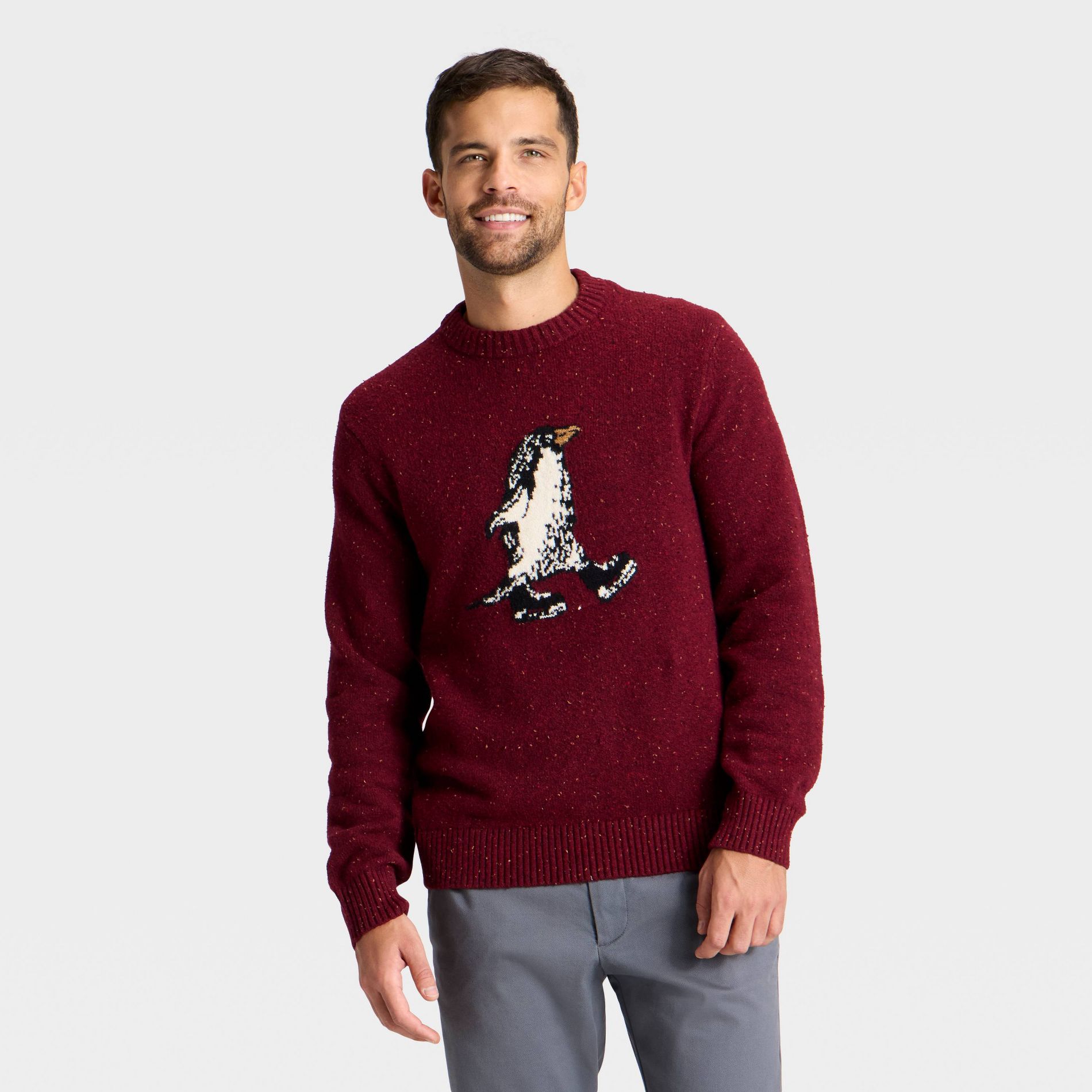 Men's Penguin Sweater - Goodfellow & Co™ Red