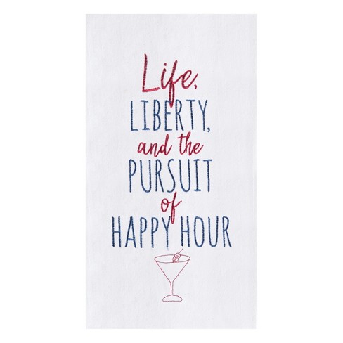 C&f Home Life, Liberty & The Pursuit Of Happy Hour 4th Of July Flour ...