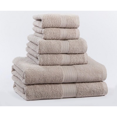 BrylaneHome BH Studio 6 Piece Bath Towel Set