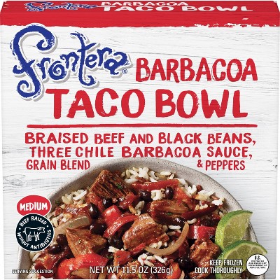 Frontera Foods Frozen Barbacoa Taco Bowl - 11.5oz