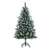 Pre-Lit Artificial Christmas Tree with Warm White LEDs, Mixed Pinecone Decor, Sturdy Metal Base Green Premium Holiday Tree for Home, Office & Parties - 2 of 4