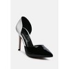 Candy Cane Patent Faux Leather High Heel Pumps Women - 2 of 4