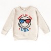 The Juniper Shop SmileyWorld Party in the USA Smiley Face Toddler Sweatshirt - 2 of 4