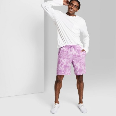 men's knit jogger shorts
