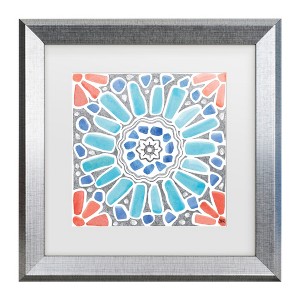 Trademark Fine Art - Beth Grove Coastal Sea Life VII Matted Framed Art - 1 of 4