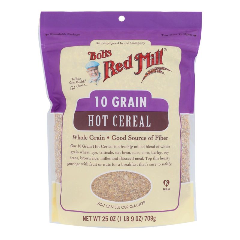 Bob's Red Mill 10 Grain Hot Cereal - Case of 4/25 oz, 2 of 8