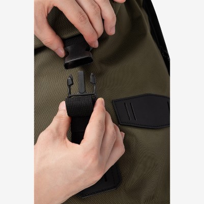 X RAY Rucksack Canvas Backpack DARK OLIVE — фото 7