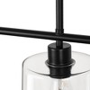 DORESshop 7 in. Clear Glass Cylindrical Shade 6 in. Lip for Replacement Pendant Shade Vanity Shade (1-Pack) - 2 of 2