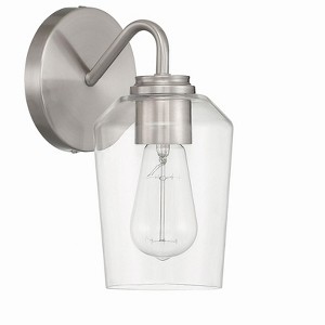 Craftmade Lighting Shayna 1 - Light Wall Light in  Brushed Polished Nickel - 1 of 1