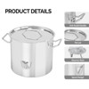 Winado 24QT Stainless Steel Steamer Pot with Water Fill Spout, Divider and Rack - 4 of 4