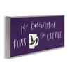 Stupell Industries Broomstick Runs On Coffee Framed Giclee Art, Gray, 24" x 10" - 2 of 4