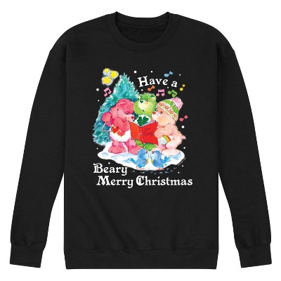 Men's - Care Bears - Have A Beary Merry Christmas Graphic Fleece Sweatshirt