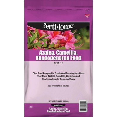 Fertilome 9-15-13 Azalea, Camellia, Rhododendron Food for Blooming Plants, Granules, 10lb