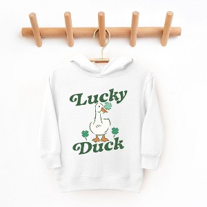 The Juniper Shop Lucky Duck Toddler Graphic Hoodie - 1 of 2