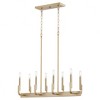 Quorum Lighting Tempo 8 - Light Pendant in  Aged Brass - 3 of 3