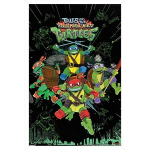 Trends International Nickelodeon Tales of the TMNT (2024) - One Sheet Framed Wall Poster Prints - 1 of 4