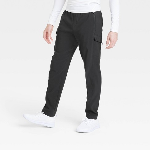 Men's Medium All in Motion outdoor black pull on pockets side pockets pants  in 2023