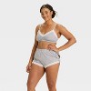 Women's Woven Bralette & Short Undergarment Set - Colsie™ - 4 of 4