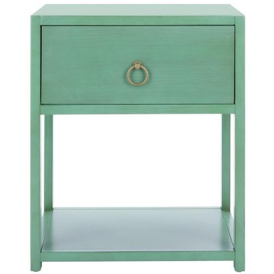 Yudi 1 Drawer 1 Shelf Nightstand  - Safavieh