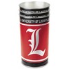 NCAA Louisville Cardinals Waste Basket: Tin Indoor Trash Can, Open Top Design - 3 of 3