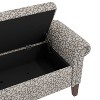 CAVINAS Floral Bonsai Storage Ottoman Bench,Footstool with Hidden Compartment,Storage Bench for Bedroom,Living Room,Entryway - 4 of 4