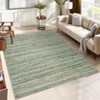 Living Room Rugs 9x12 Large Printed Braid Area Rugs Non-Slip Foldable Rugs Farmhouse Gradient Floor Carpet Non-Shedding Soft Low Pile Rug for Bedroom - 4 of 4