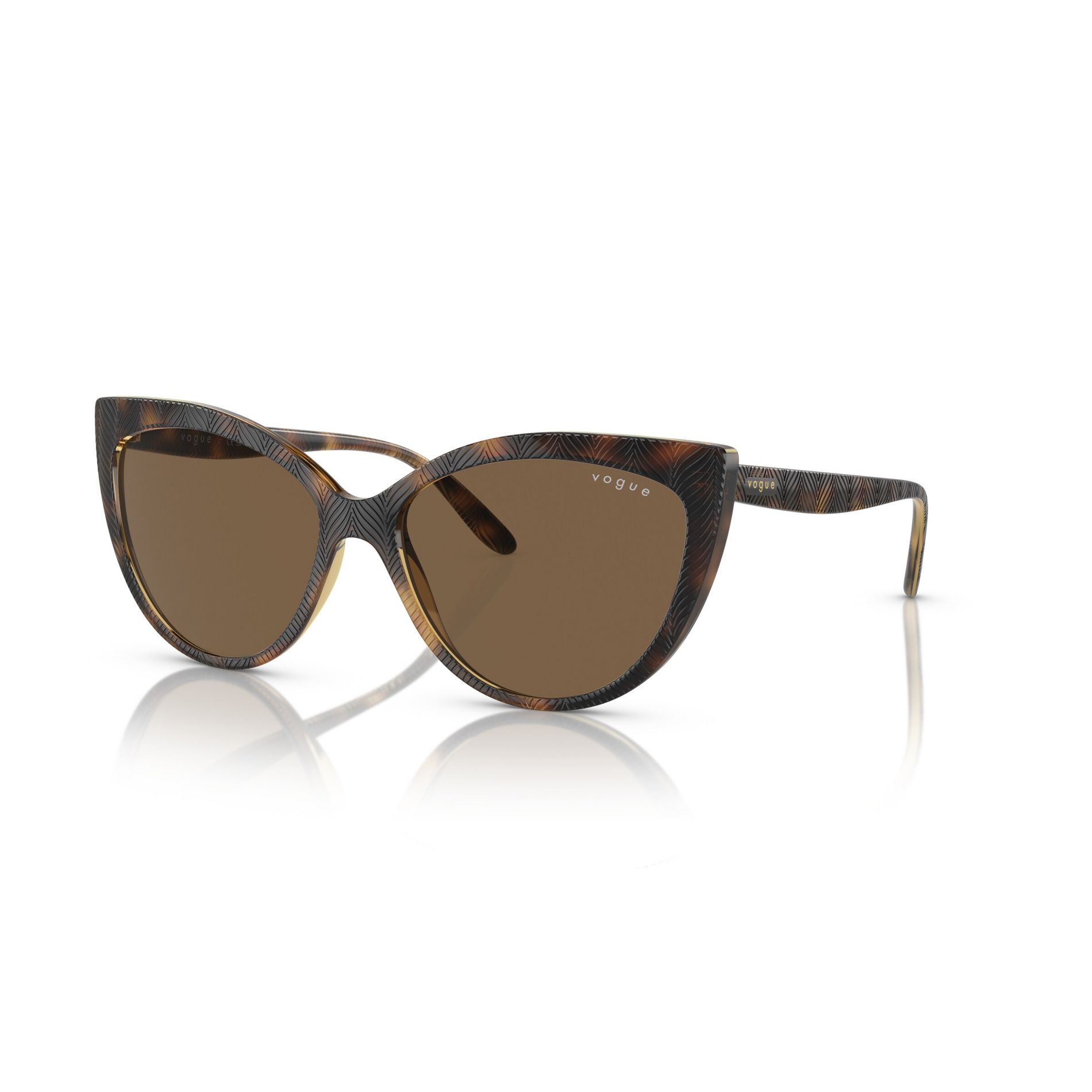 Vogue Eyewear VO5484S M Woman Injected Sun Dark Brown