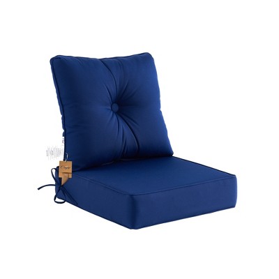 ARTPLAN Deep Seat Pillow and High Back Chair Cushions Outdoor Water Repellent Replacement Patio Seating Cushions