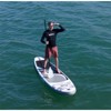 VisioGear 11' Stand Up Paddle Board with Accessories, Black & Grey, 132"*33"*6" - 2 of 4