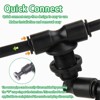Ycxydr T Double Reptile Mister Nozzles - 1/4'' Fine Mist Fogger for Terrarium, Paludarium, Vivarium, Plants, Amphibians, Tank - 4 of 4