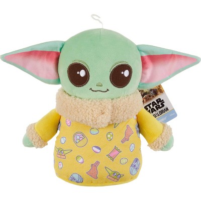 Star Wars The Mandalorian Seasonal Grogu Plush, 8" Soft Toy in Easter Holiday Sweater